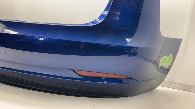 ⭕ 2017-2022 Tesla Model 3 Rear Bumper Cover w/ Park Sensor & Harness Blue - PPSB