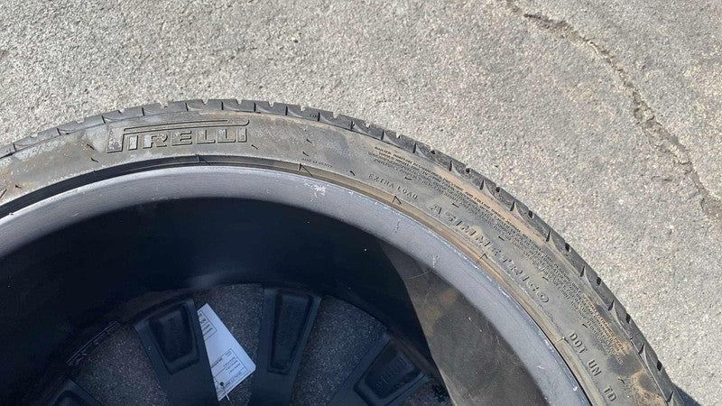 ⭕ 16-20 Model X Rear Wheel Rim 22X10J+35MM w/ Tire 285/35/ZR22 OEM 102