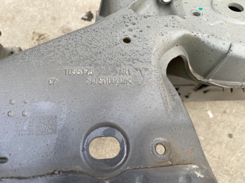 2016-2020 Tesla Model S Front Right Body Quarter Panel Fender Apron Frame CutOut