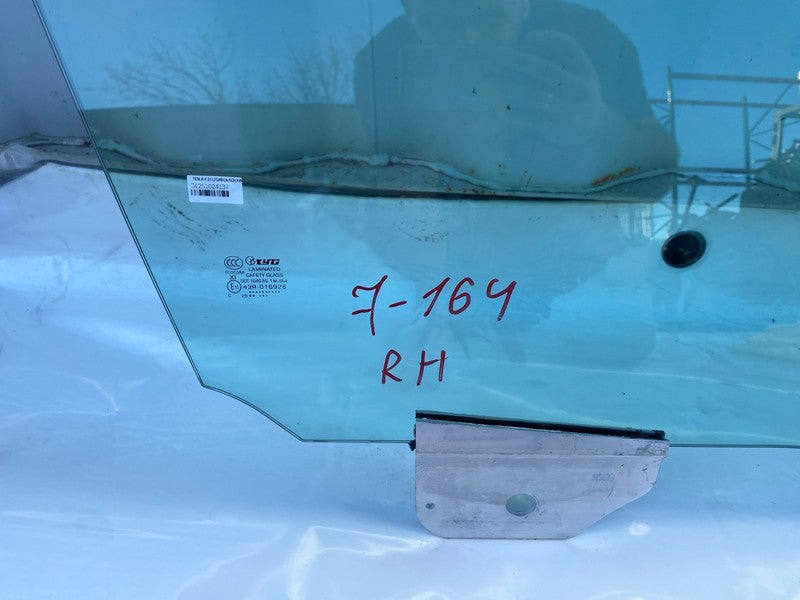 ⭕ 2020-2024 Tesla Model Y Right Passenger Front Door Window Glass Lami