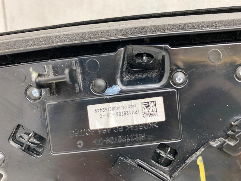 112887201I ⭕ 2018-2020 Tesla Model X Passenger Side Door Chrome Upper Molding Bright Right