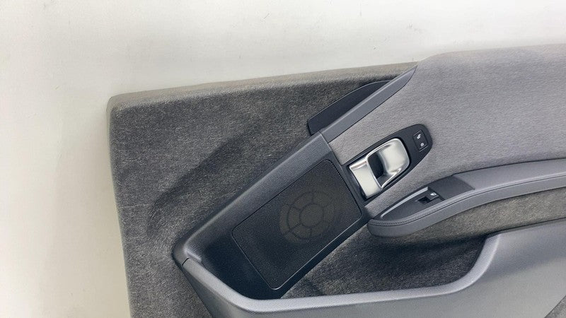 ⭕14-21 BMW i3 I01 Front Passenger Side Interior Door Panel Trim Cover Gray Right