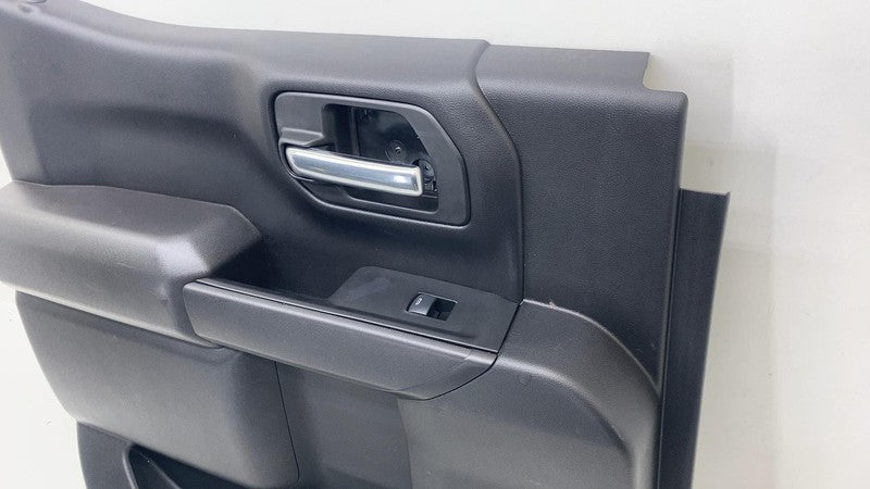 ⭕ 2025 Chevrolet Silverado 1500 Rear Left Door Panel Trim Cover Black