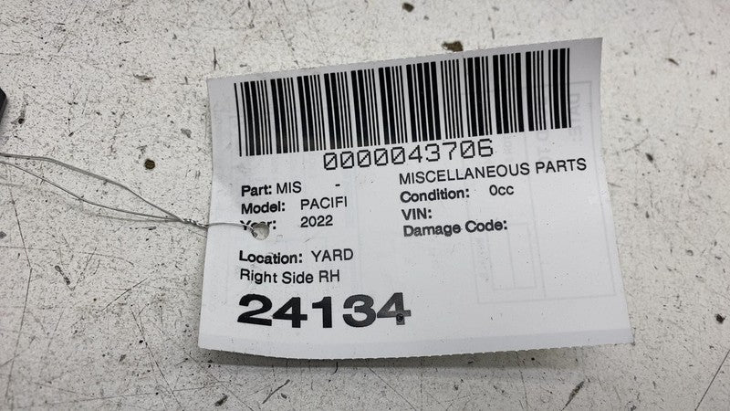 ⭕17-24 Chrysler Pacifica Rear Center 3rd Row Seat Belt Retractor Gray