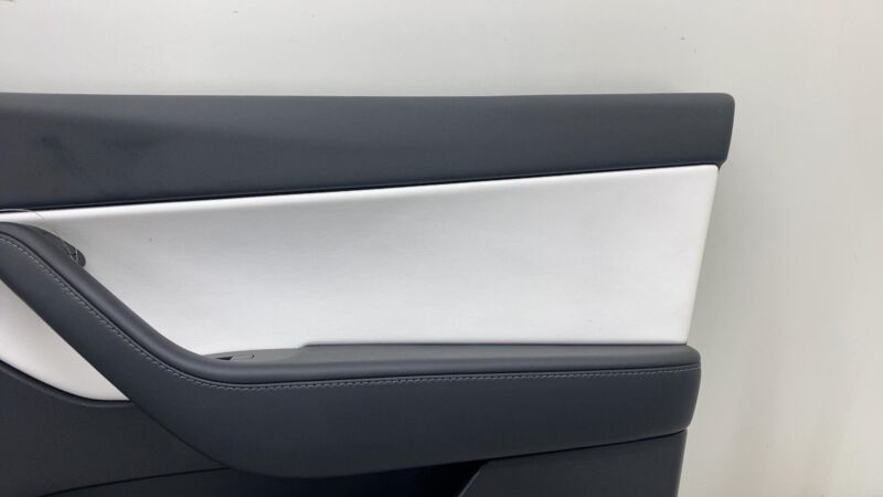 2020-2023 Tesla Model Y MY Front Passenger Side Door Panel Trim Card White Right