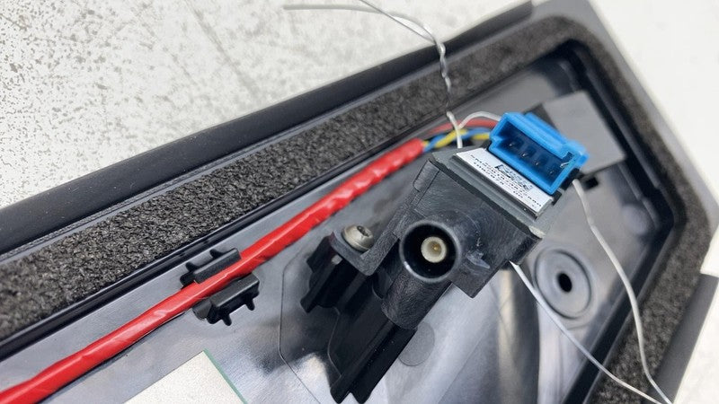 110043700E ⭕ 2017-2023 Tesla Model 3 Left B-Pillar Applique Glass Trim Molding 1100437-00-E