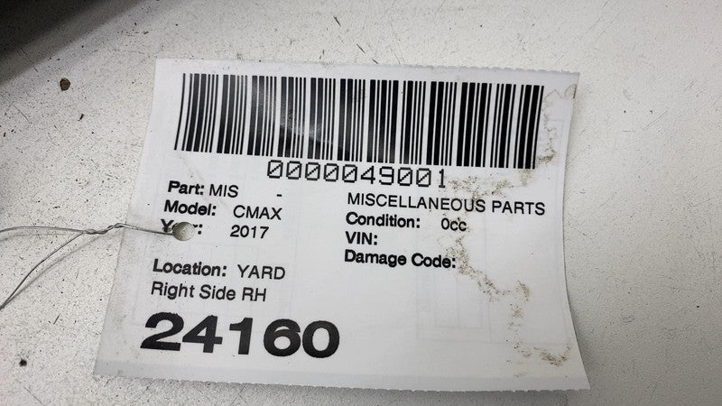 AV61R11778AF 2013-2018 Ford C-Max Rear Passenger Under Body Splash Shield Guard Cover Right