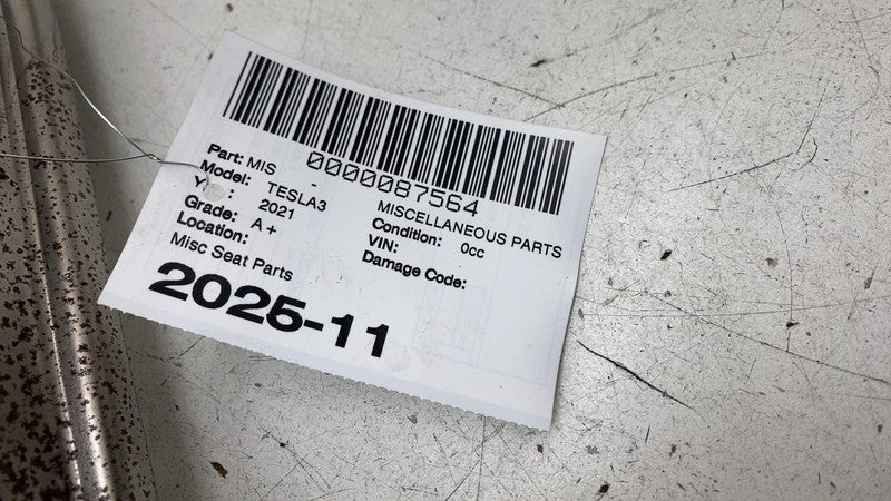 ⭕2017-2023 Tesla Model 3 Front Right Upper Seat Track Cushion Frame 11
