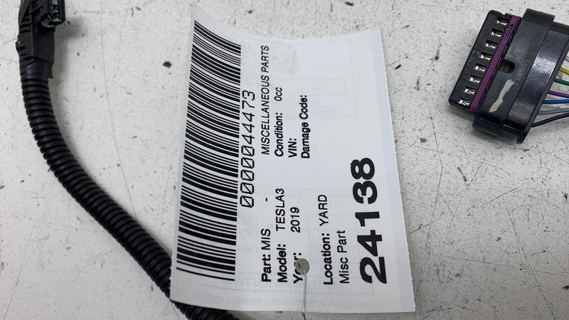 1127503-01-D ⭕ 2017-2023 Tesla Model 3 Rear Bumper Wire Harness w/ Parking Assist Sensor Assy