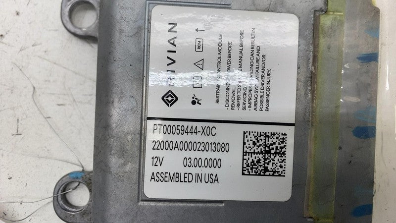 ⭕ 2022 Rivian EDV-700 VAN SRS Safety Restraint Control Module Unit PT0