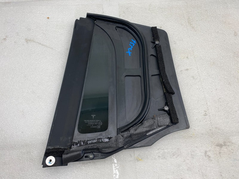43R-004553 ⭕ 2016-2020 Tesla Model X MX Rear Passenger Side Door Quarter Fixed Glass Right