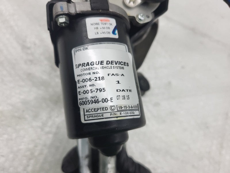 600594600E ⭕ 12-20 Tesla Model S Front Windshield Wiper Motor & Linkage Left 6005946-00-E