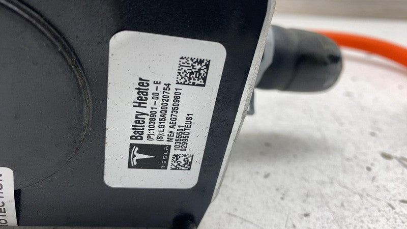 103890100E 12-20 Model S Electric Battery Heater with Wire Harness Wiring Loom 1038901-00-E