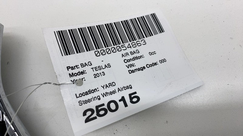 101426501C 2012-2015 Tesla Model S Steering Wheel Airbag Module w/ Retainer Plate Bracket
