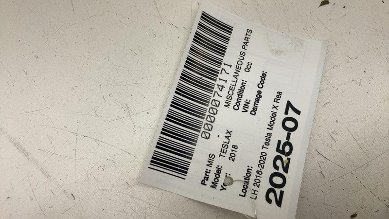 110514500B ⭕ 2016-2020 Tesla Model X Rear Driver Side Sill Trim Cover Left LH 1105145-00-B