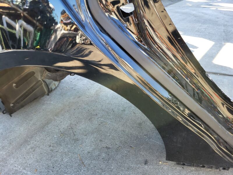 Does not apply 2012-2015 Tesla Model S Rear Right Quarter Body Side Panel Structural Cut Out RH