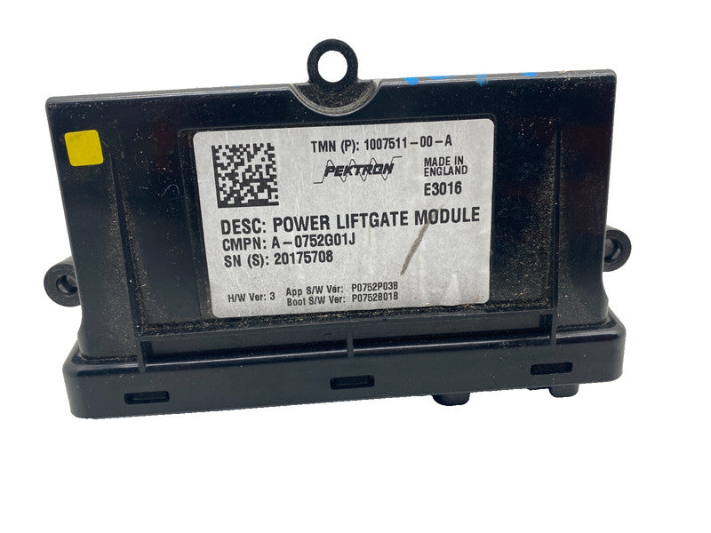 1007511 00 A ⭕ 12-20 Model S Rear Trunk Lid Power Liftgate Control Module Unit 1007511-00-A