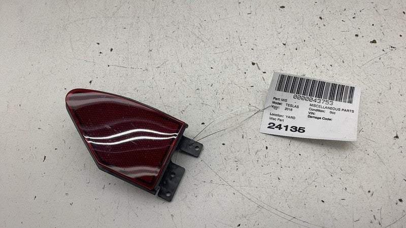 1022421 ⭕12-24 Tesla Model S X Rear Right Taillight Taillamp Side Reflector Lamp 1022421