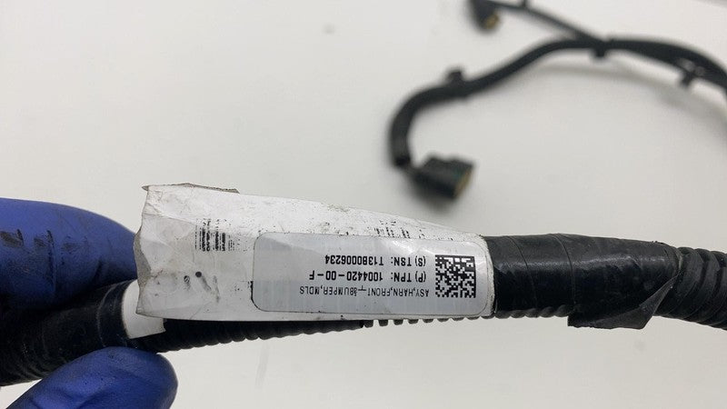 1004420-00-F ⭕ 12-15 Tesla Model S Front Bumper Wiring Harness Cable Wire Loom 1004420-00-F
