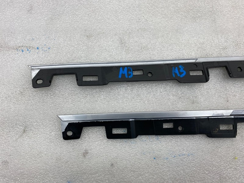 ⭕ 2017-2022 Tesla Model 3 Y PAIR Left & Right Center Console Trim Strip Molding