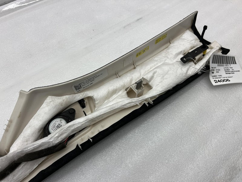 M11-008372-01 ⭕2022-2024 Lucid Air Passenger A-Pillar Cover Trim Upper Right OEM M11-008372-01