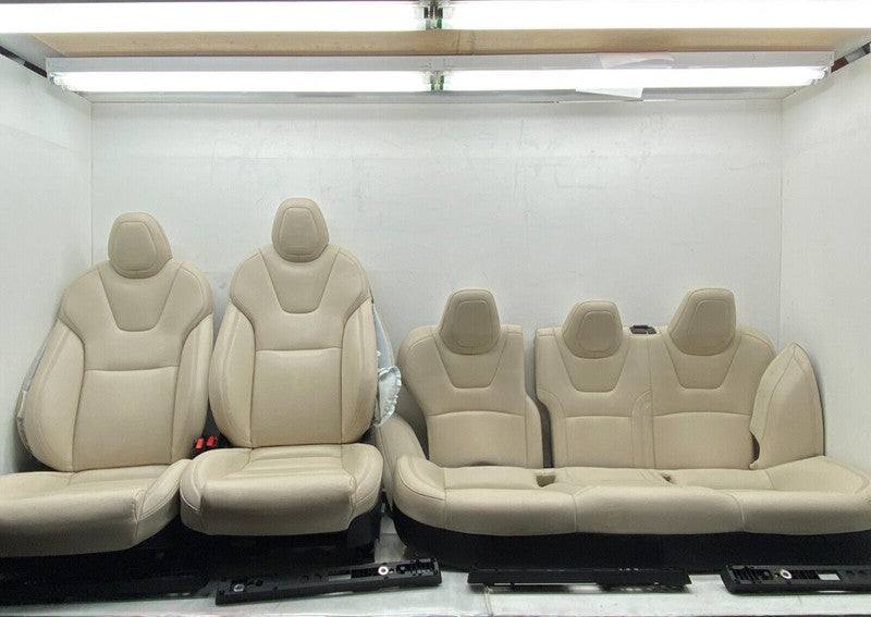 ⭕ 2020-2021 Tesla Model S Front & Rear Bucket Seat Set of 4