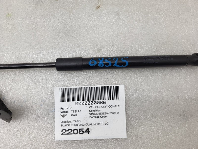 1091472 00 B 17-23 Model 3 Front Left/Right Bonnet Hood Shock Strut Lift Support 1091472-00-B