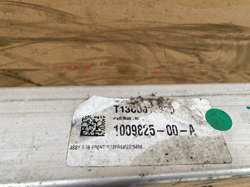 100982500A ⭕ 16-20 Tesla Model S Rear Suspension Subframe Cradle Crossmember 1009825-00-A