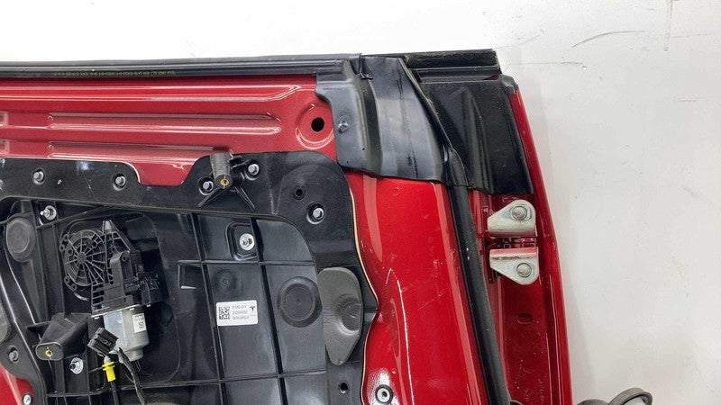 ⭕ 2017-2020 Tesla Model 3 M3 Rear Driver Side Door Shell Panel Left LH Red PPMR