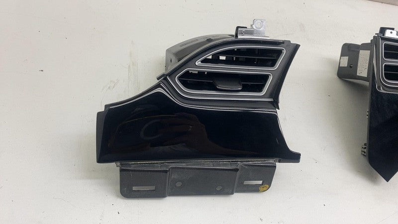 ⭕ 12-15 Tesla Model S MS SET of Dash A/C Air Vent Outlet Trim Panel 10