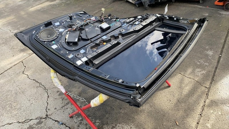 ⭕ 21-25 Tesla Model X Rear Driver Left Side Falcon Door Shell Panel Bl