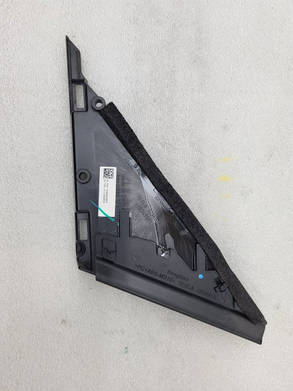 103490999E ⭕16-20 Model X Front Right Door Quarter Applique Corner Glass Cover 1034909-99-E