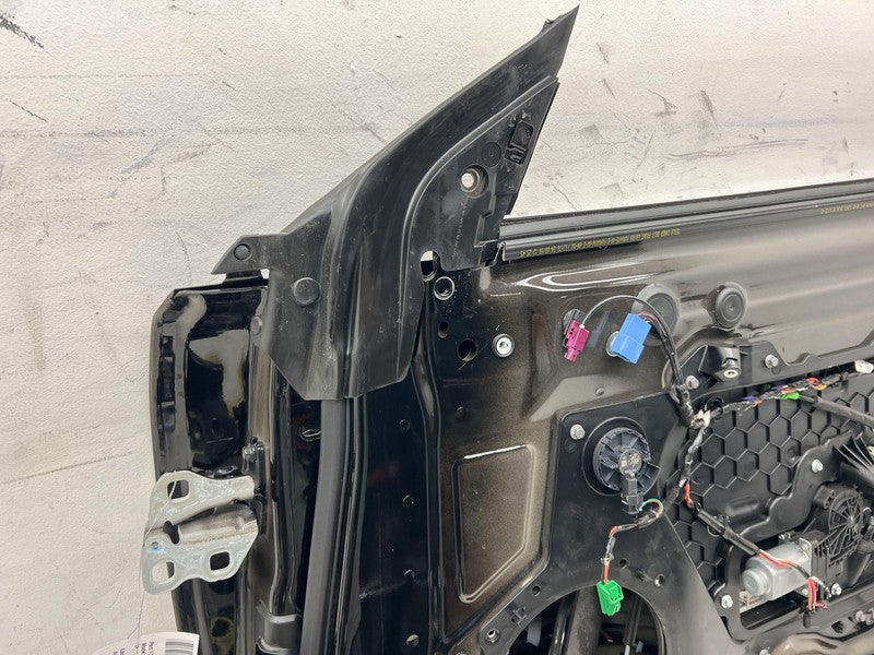 ⭕ 17-20 Tesla Model 3 Front Right Door Shell Panel Right Black PBSB 10