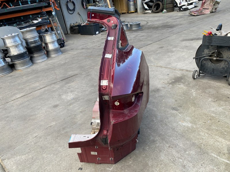 ⭕ 2016-2020 Tesla Model X Rear Right Quarter Fender Structural Frame Cut Out Red