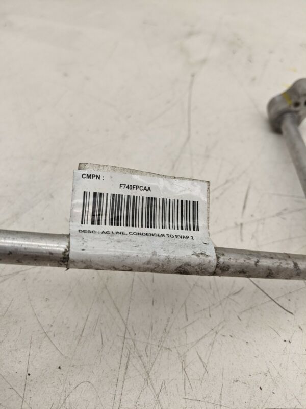 100429400A 12-15 Model S Air Conditioning AC Pipe Line Condenser to Evaporator 1004294-00-A