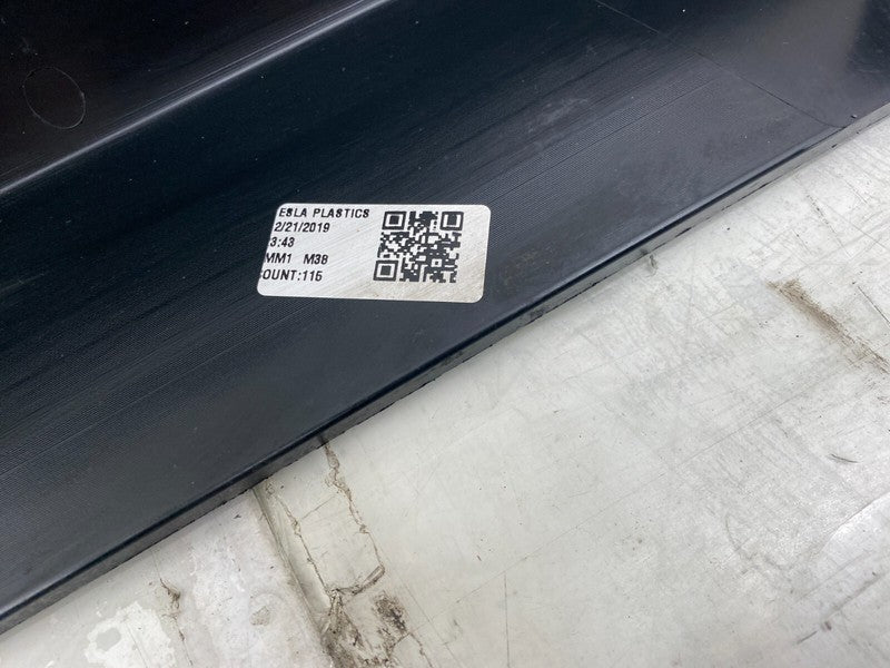 ⭕ 16-20 Tesla Model X Left Rocker Panel Sill Cover Outer Molding LH 10