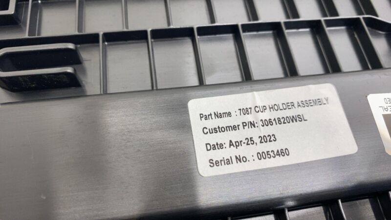 3061820WSL ⭕ 2022 2023 2024 Rivian R1T Center Console Sliding Cup Holder Tray 3061820WSL