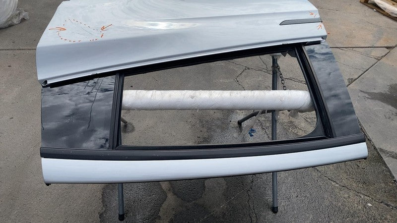 1028790-00-K ⭕ 2016-2024 Tesla Model X Rear Driver Side Falcon Door Panel Left Silver - PMSS