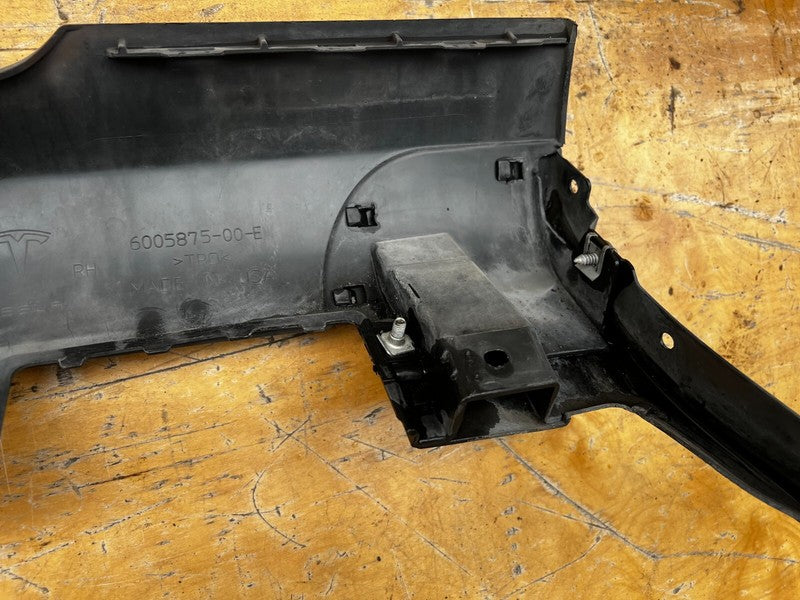 600587500E ⭕ 2012-2020 Tesla Model S Skirt Rocker Molding Sill Panel Right OEM 6005875-00-E