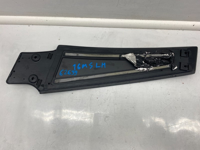 ⭕ 2012-2015 Tesla Model S Driver Side B-Pillar Molding Applique Glass Trim Left