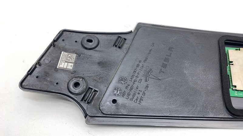 149670700A 2021-2024 Tesla Model S MS Driver Side B-Pillar Applique Glass w/ Camera Left LH