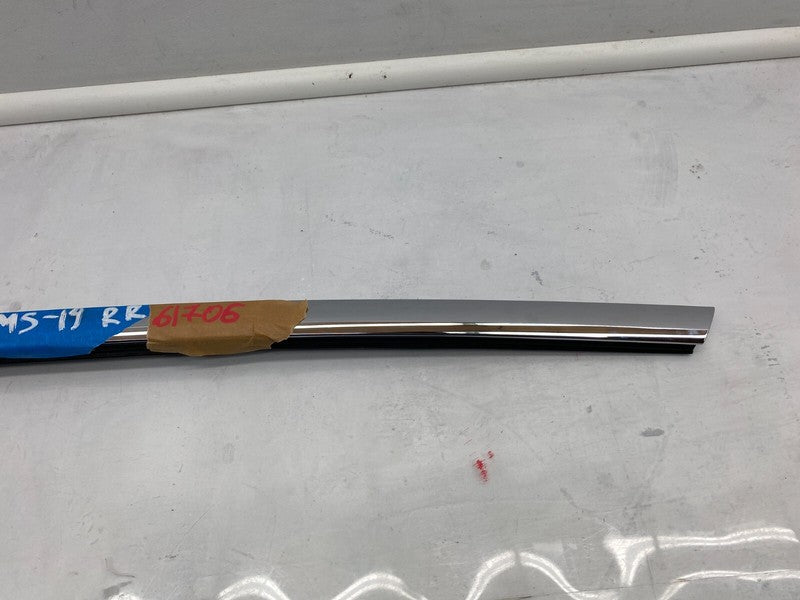 ⭕ 2012-2020 Tesla Model S Rear Passenger Side Exterior Door Chrome Molding Right