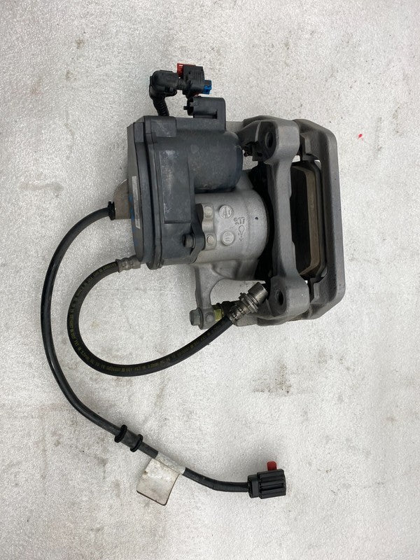 104462300H ⭕ 2017-2025 Tesla Model 3 Rear Left Caliper w/ Brake Line Hose BASE 1044623-00-H