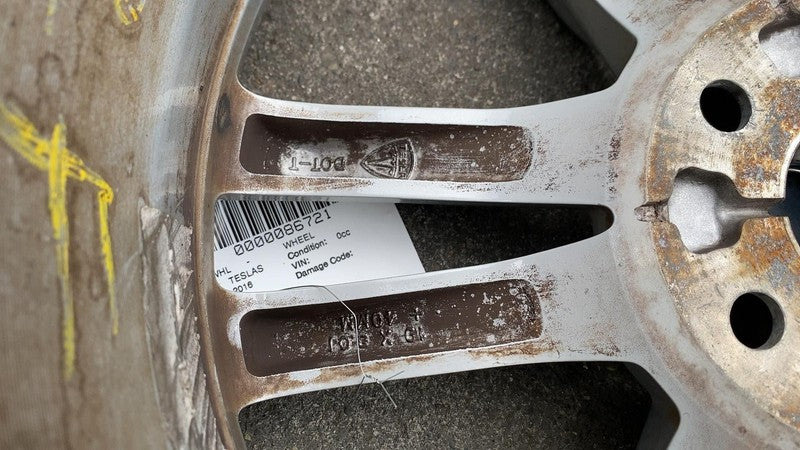 ⭕ 12-15 Model S MS Wheel Rim 19x8.0+40mm + Hankook Tire 245/45 R19 600