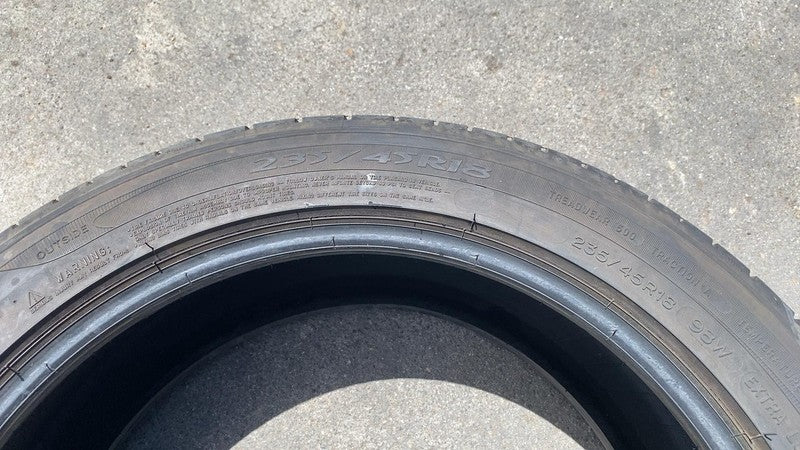 ⭕ Michelin Primacy MXM4 Tire Extra Load Radial Tubeless 235/45 R18 98W