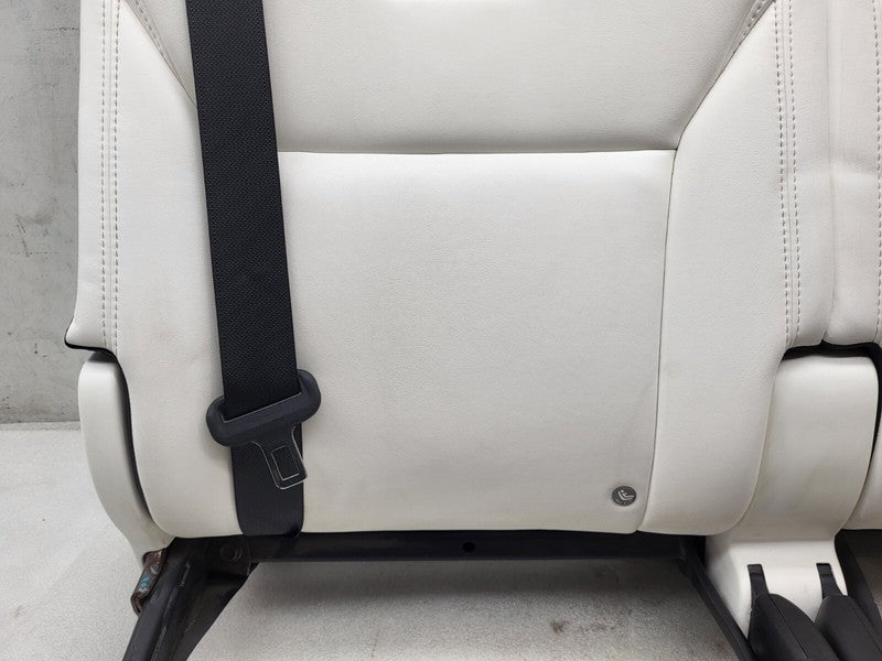 1090424-00-B ⭕ 2016-2020 Tesla Model X Rear 3rd Row Seat Upper Left & Right Cushion White OEM