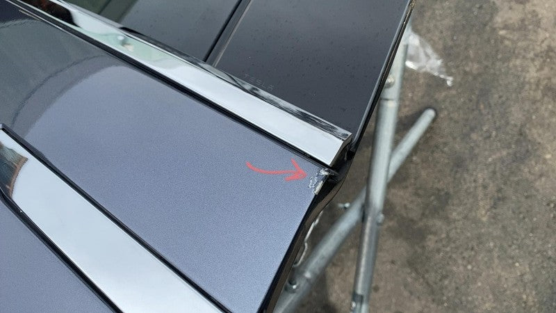 1028791-00-K ⭕16-23 Tesla Model X Rear Passenger Side Falcon Door Shell Panel Right Gray PMNG