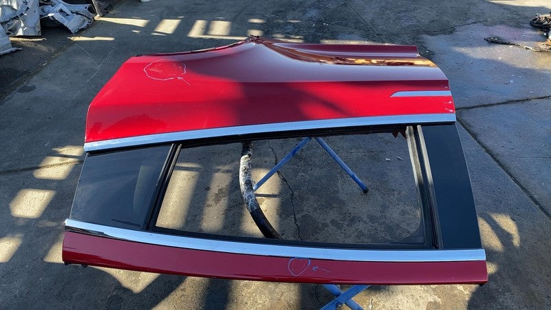 1028790-E0-K ⭕ 2016-2023 Tesla Model X Rear Driver Side Falcon Door Shell Panel LH Red - PPMR