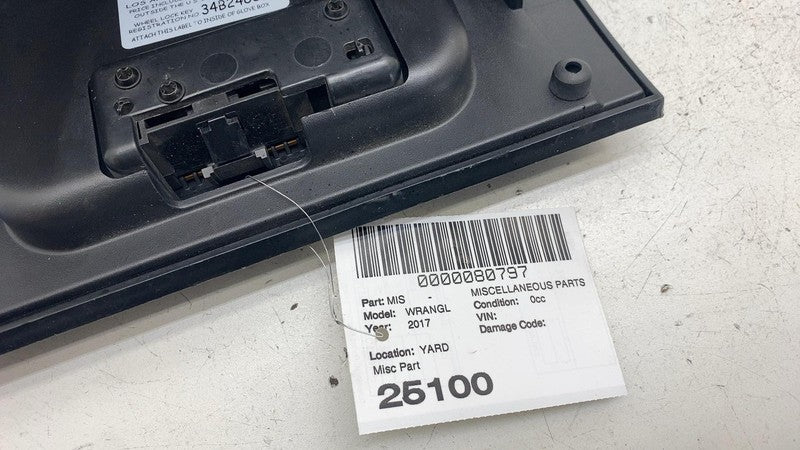 57860 ⭕ 2007-2017 Jeep Wrangler Front Dash Dashboard Glove Box Compartment Black 57860