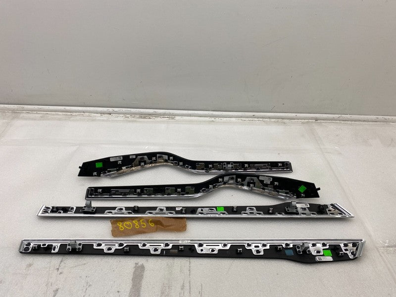 1036081 ⭕2016-2020 Tesla Model X SET of Front & Rear Left & Right Door Molding Trim Assy